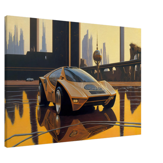 Syd Mead - Syd Mead Canvas - 20x30 cm / 8x12 inches-canvas