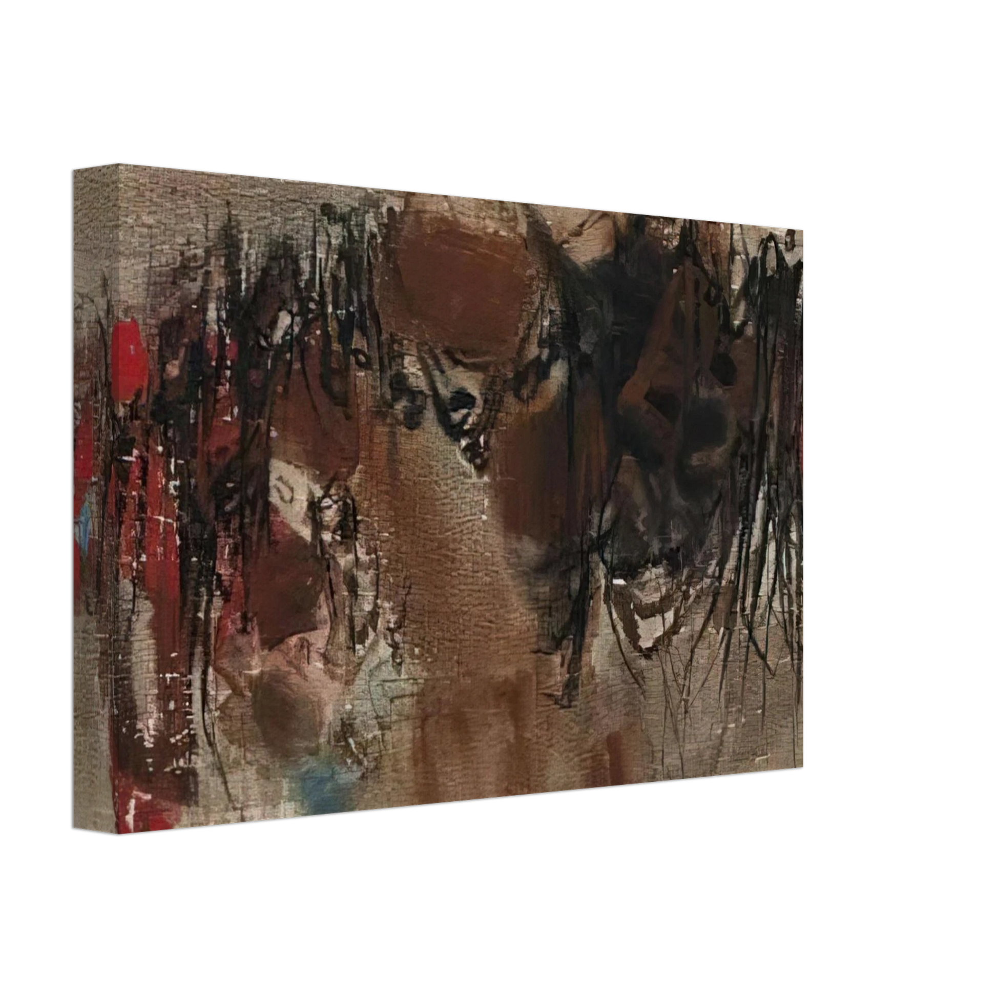 Chu teh Chun - UNTITLED 1964 1 Canvas - 70x100 cm / 28x40 inches-canvas