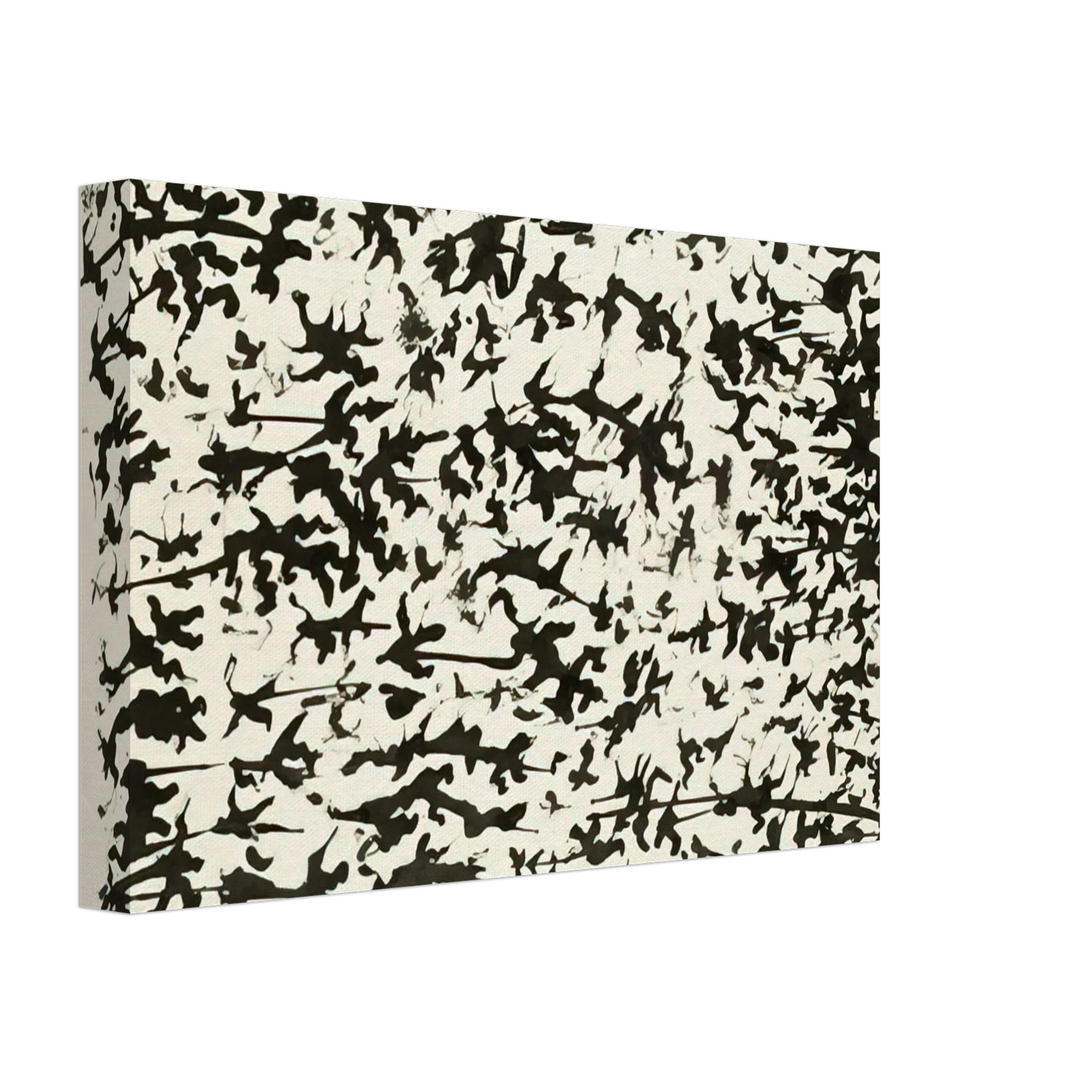 Henri Michaux - UNTITLED 7 Canvas - 70x100 cm / 28x40 inches-canvas