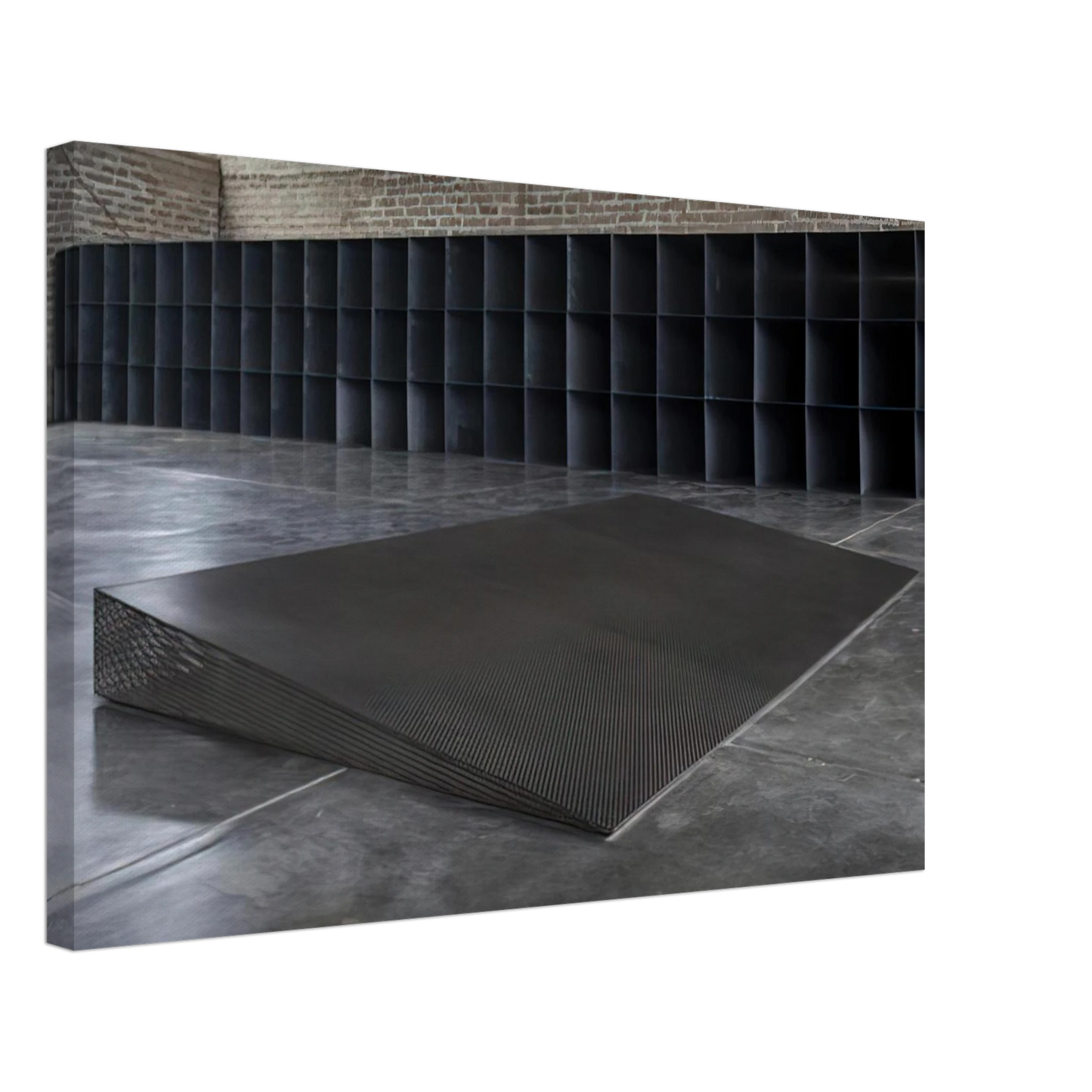 Donald Judd - Untitled Eight Inches - 1968 Canvas - 70x100 cm / 28x40 inches-canvas