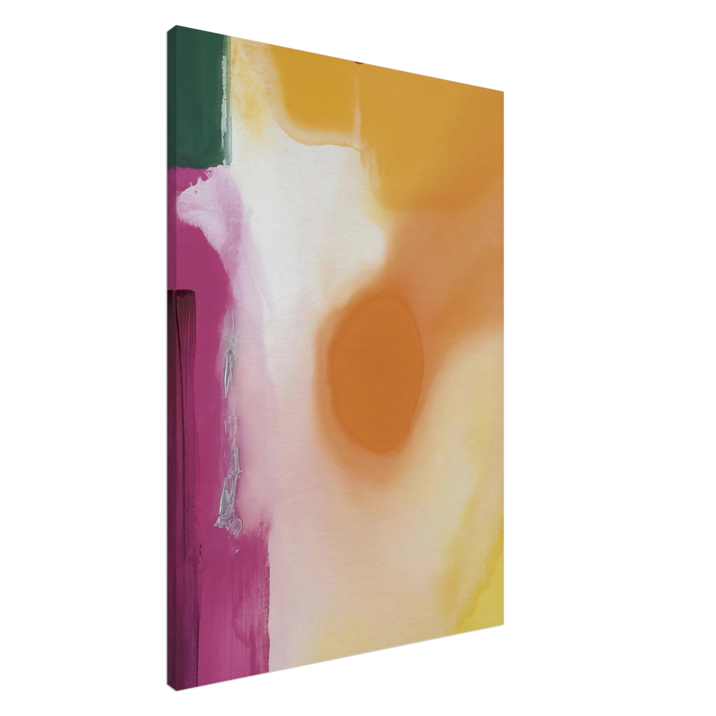 Helen Frankenthaler - Bullseye - 1989 Canvas - 20x30 cm / 8x12 inches-canvas