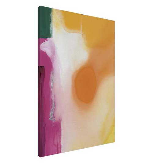 Helen Frankenthaler - Bullseye - 1989 Canvas - 20x30 cm / 8x12 inches-canvas