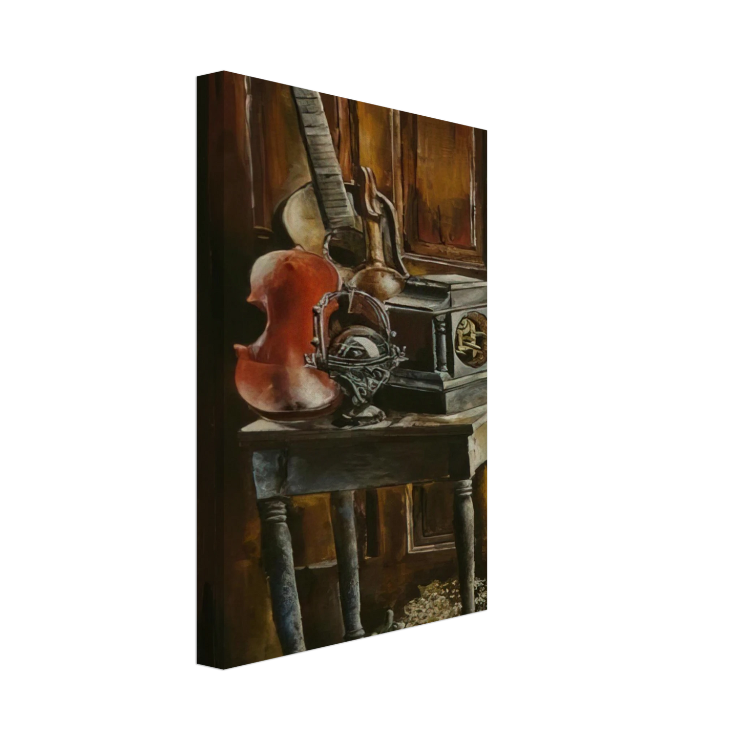 Ivan Albright - THIS ICHNOLITE OF MINE Canvas - 40x60 cm / 16x24 inches-canvas