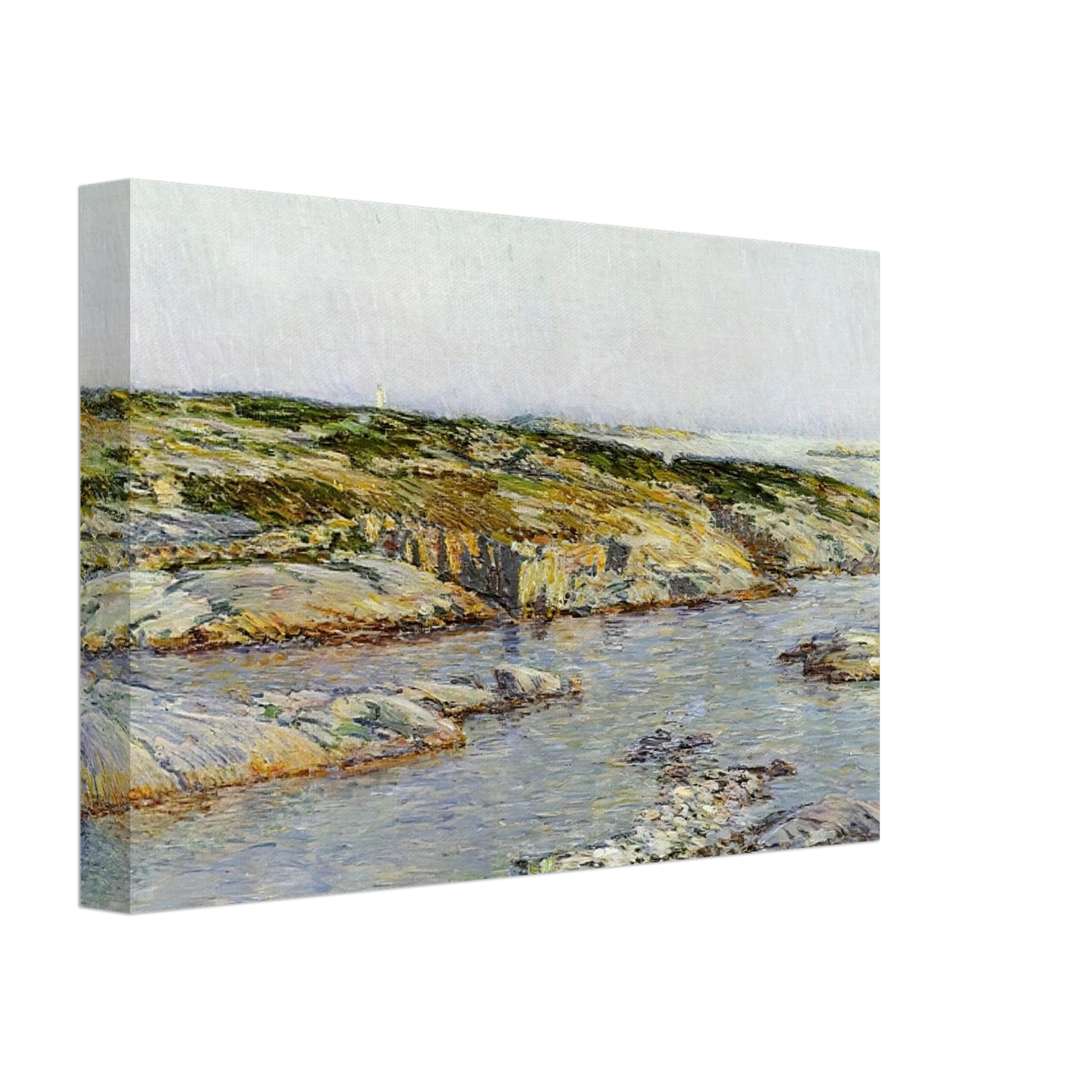 Childe Hassam - Summer Afternoon, Isles of Shoals Canvas - 70x100 cm / 28x40 inches-canvas