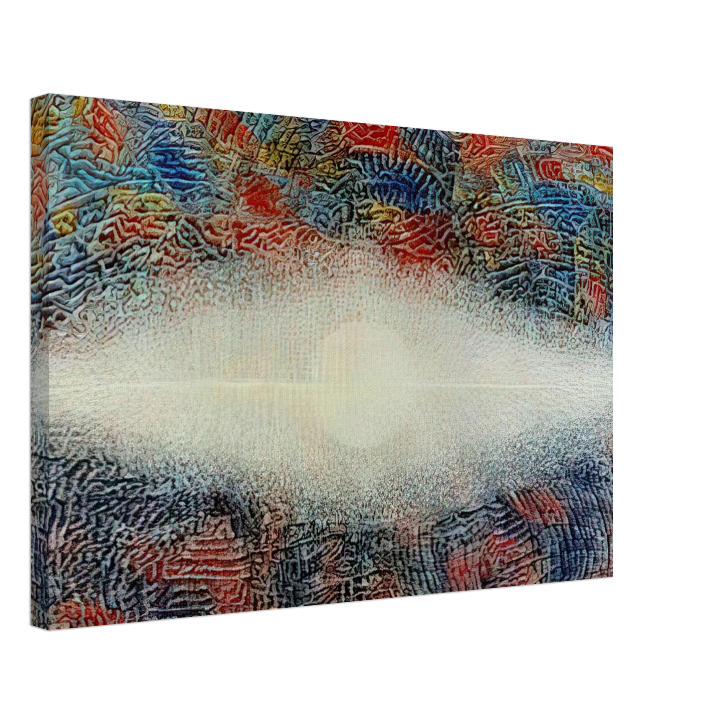 Jimmy Ernst - Mombosa - 1975 Canvas - 40x60 cm / 16x24 inches-canvas