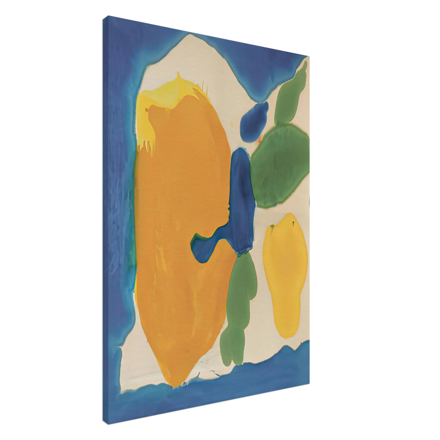 Helen Frankenthaler - Provincetown Window, 1963-64- Canvas - 20x30 cm / 8x12 inches-canvas