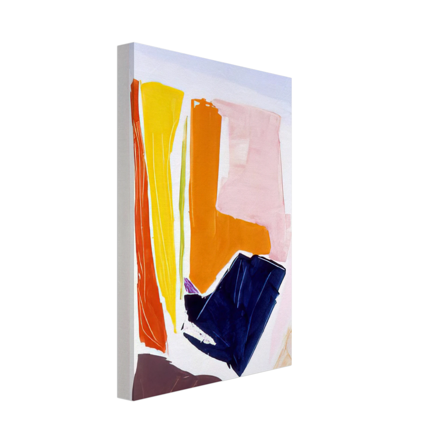 Ronnie Landfield - Catalan Via Paris - 1984 Canvas - 70x100 cm / 28x40 inches-canvas