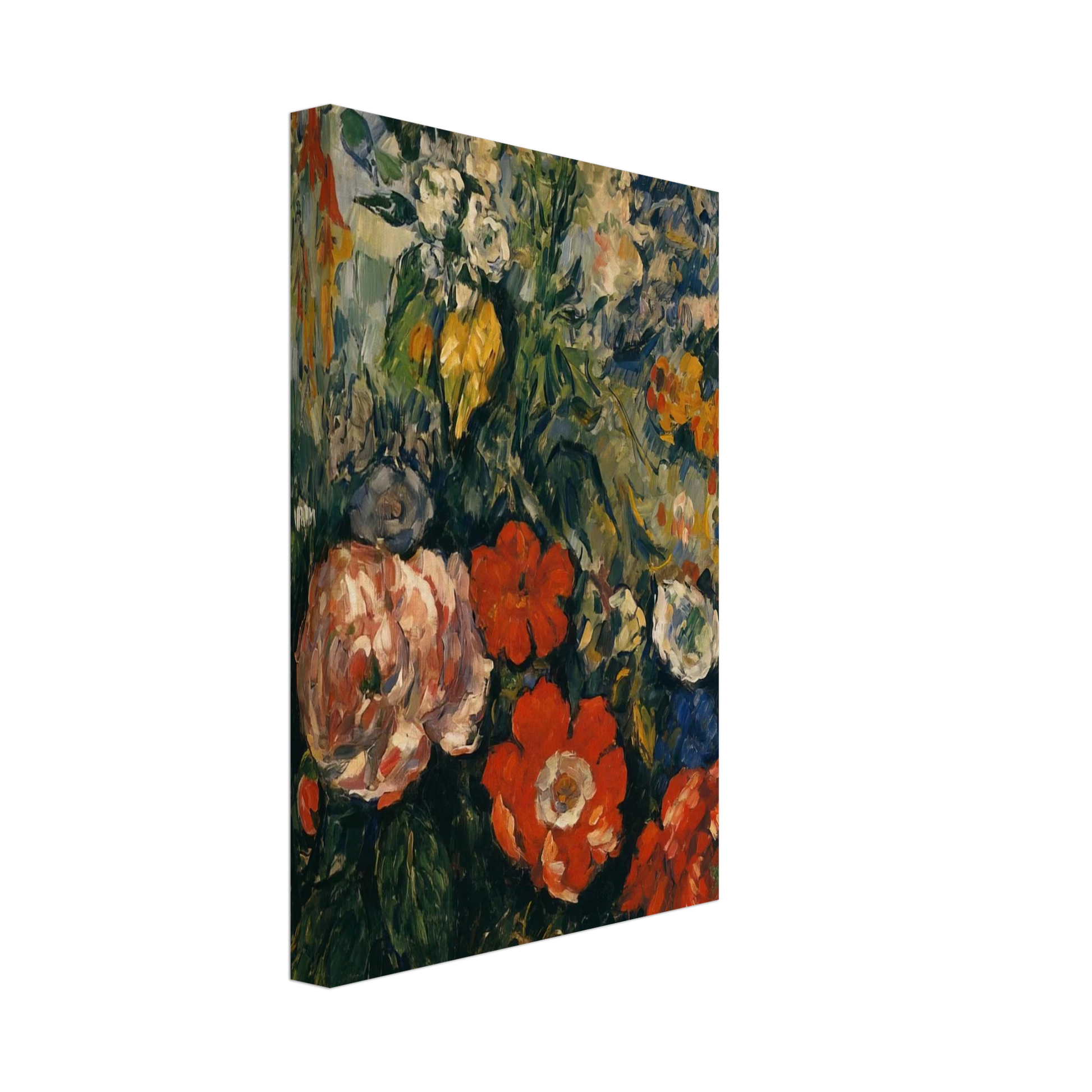 Paul Cezanne - Bouquet of Flowers Canvas - 40x60 cm / 16x24 inches-canvas