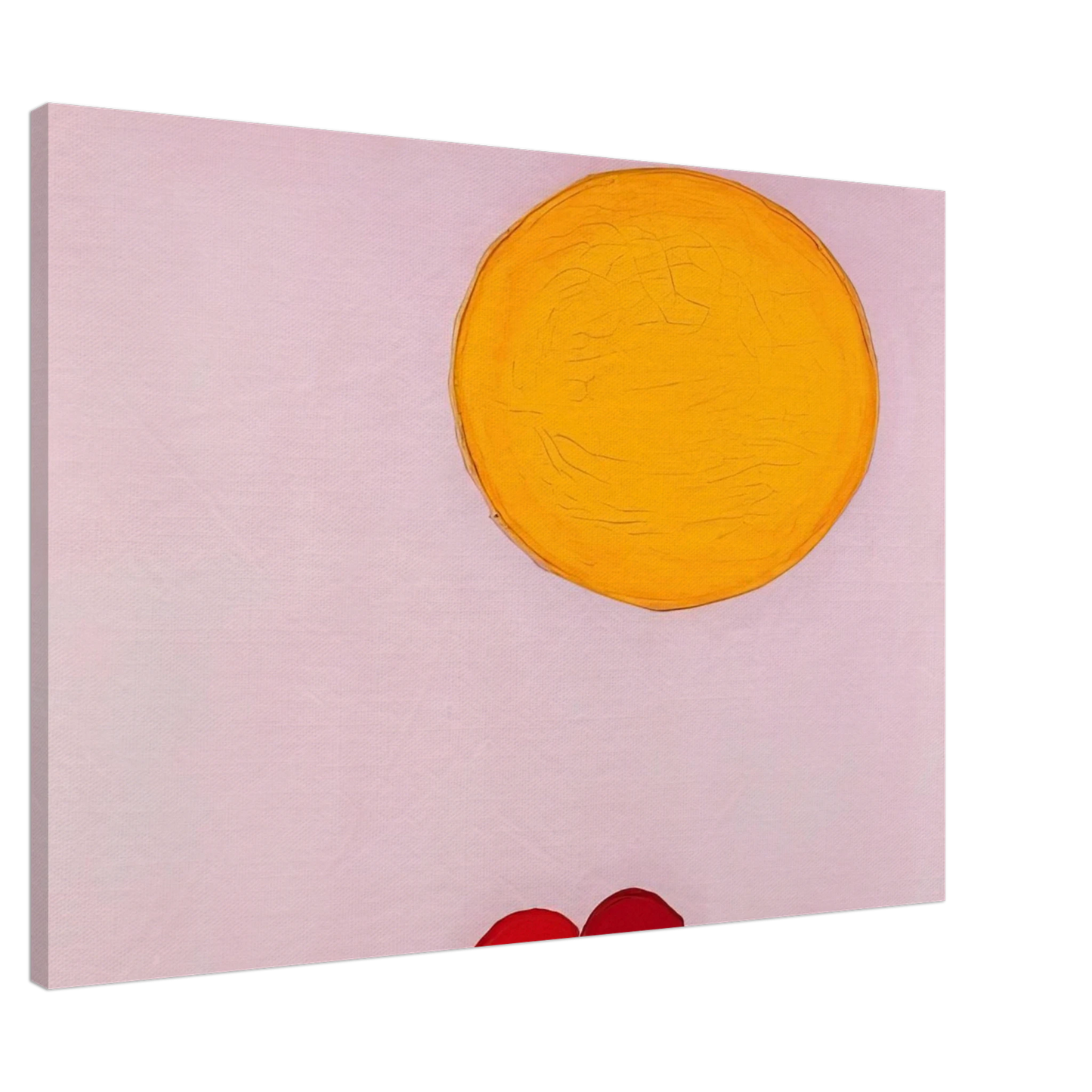 Luis Feito - PAINTING 918 1972 Canvas - 20x30 cm / 8x12 inches-canvas