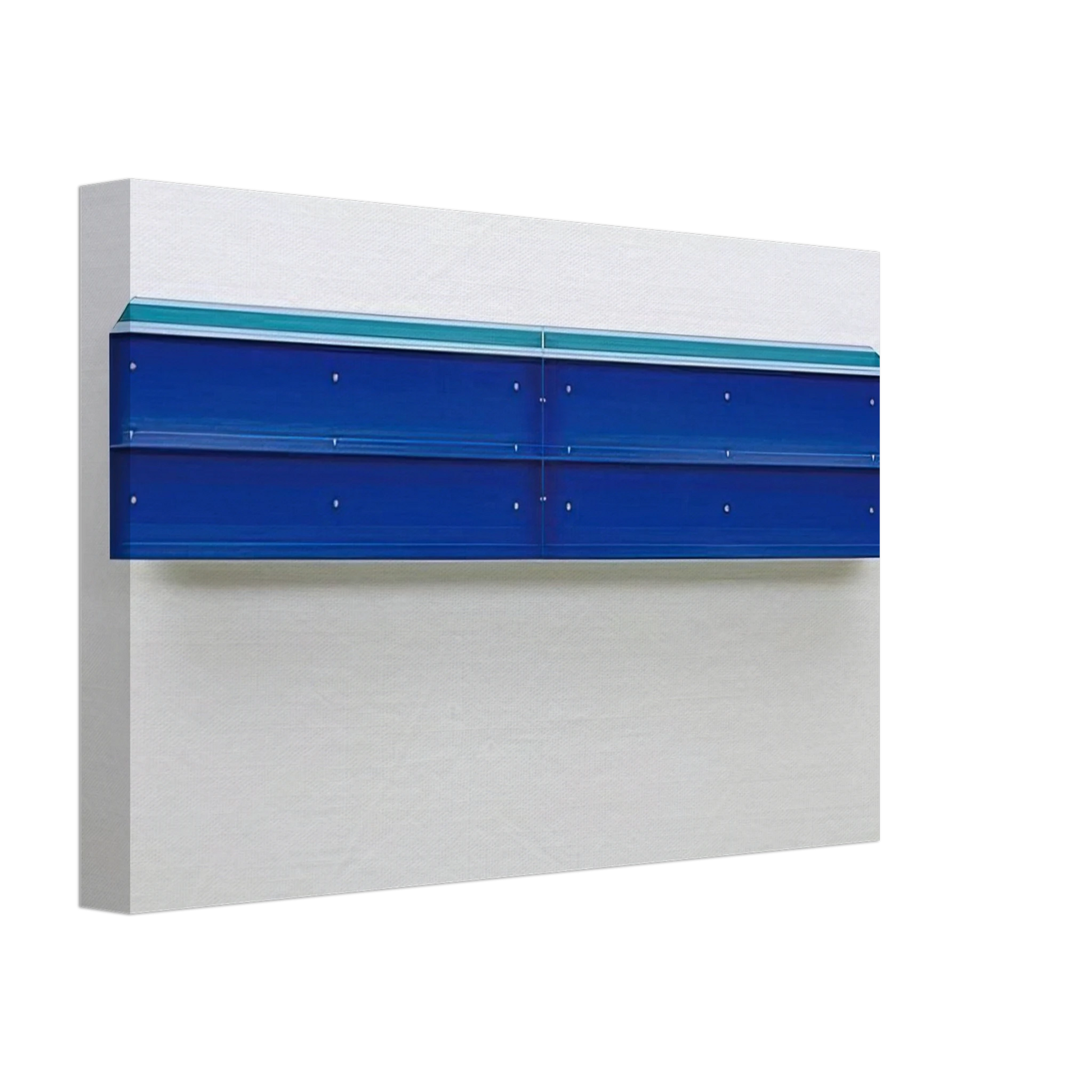 Donald Judd - Untitled - 1989 Canvas - 70x100 cm / 28x40 inches-canvas