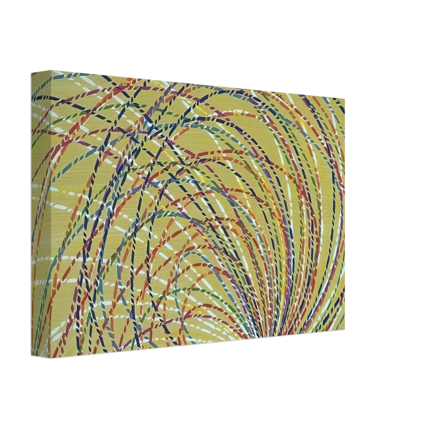 Piero Dorazio - Aurora - 1985 Canvas - 40x60 cm / 16x24 inches-canvas