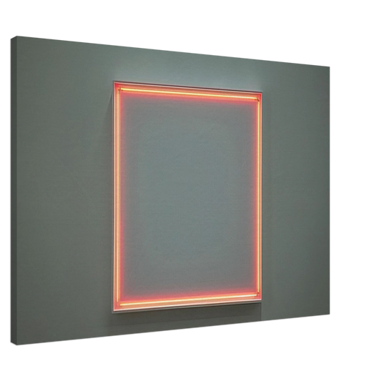 Francois Morellet - 4 rythmes interferents en formant un carre - 1972 Canvas - 20x30 cm / 8x12 inches-canvas