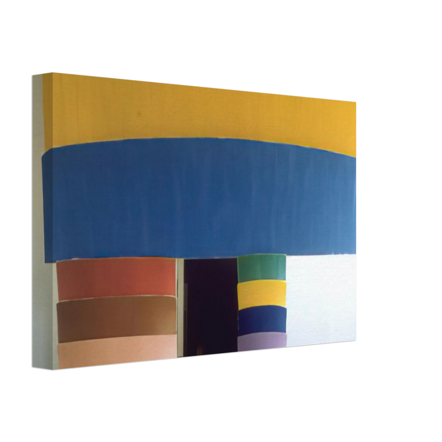 Ron Gorchov - Entrance - 1972 Canvas - 40x60 cm / 16x24 inches-canvas