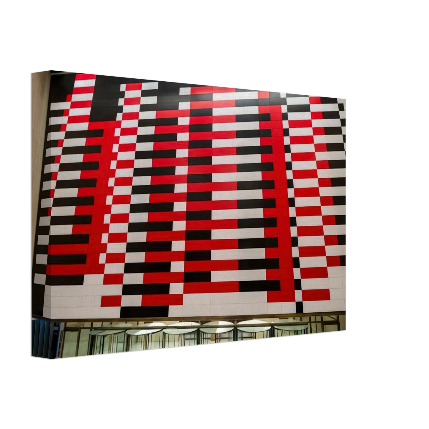 Josef Albers - MANHATTAN 1963 Canvas - 70x100 cm / 28x40 inches-canvas