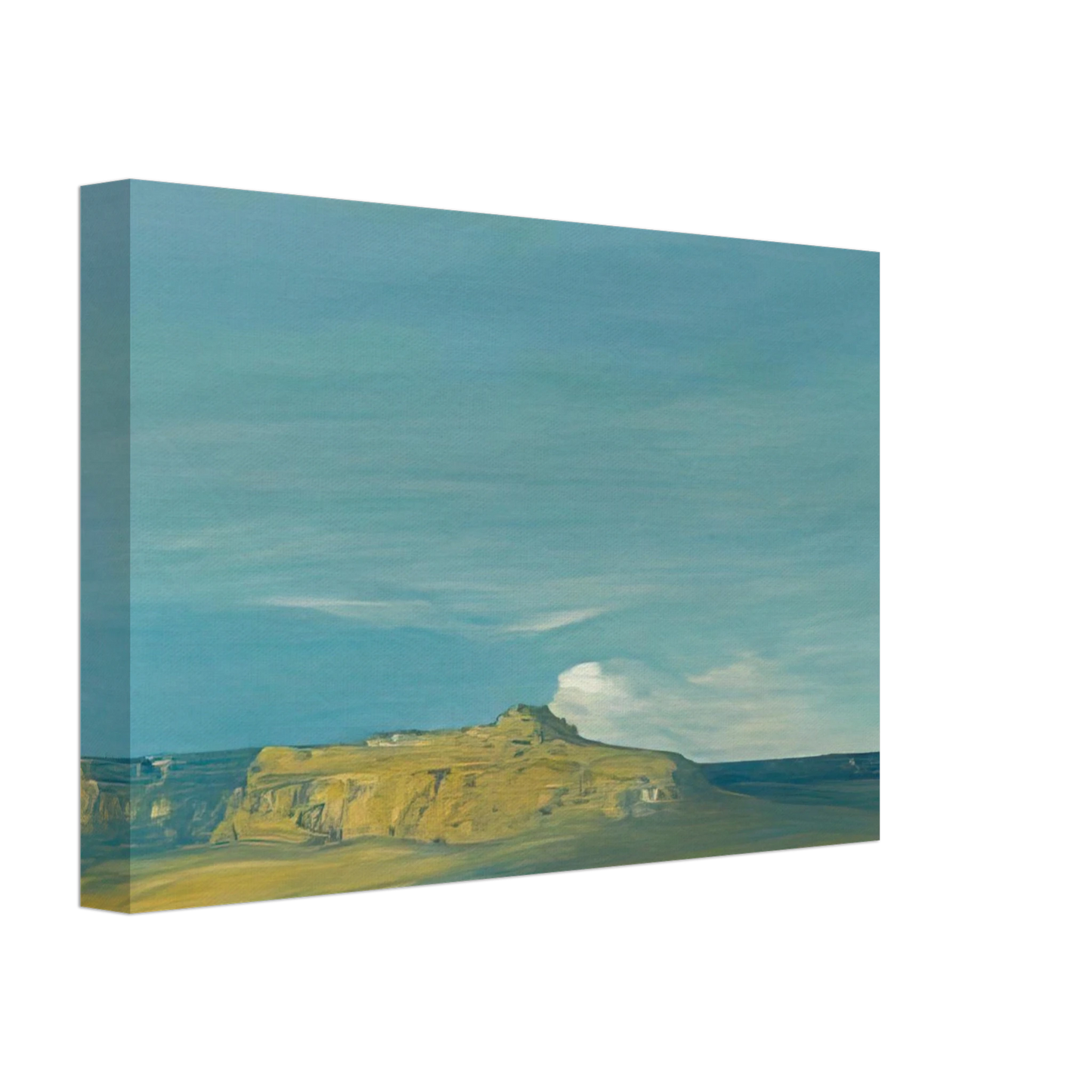 Xavier Martinez - Oraibi, Hopi village, Arizona - Tonalism Canvas - 40x60 cm / 16x24 inches-canvas