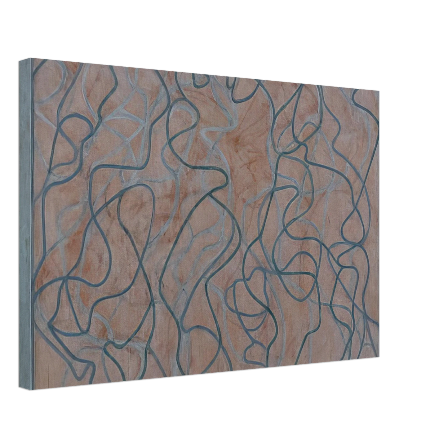 Brice Marden - Polke Letter - 2011 Canvas - 70x100 cm / 28x40 inches-canvas