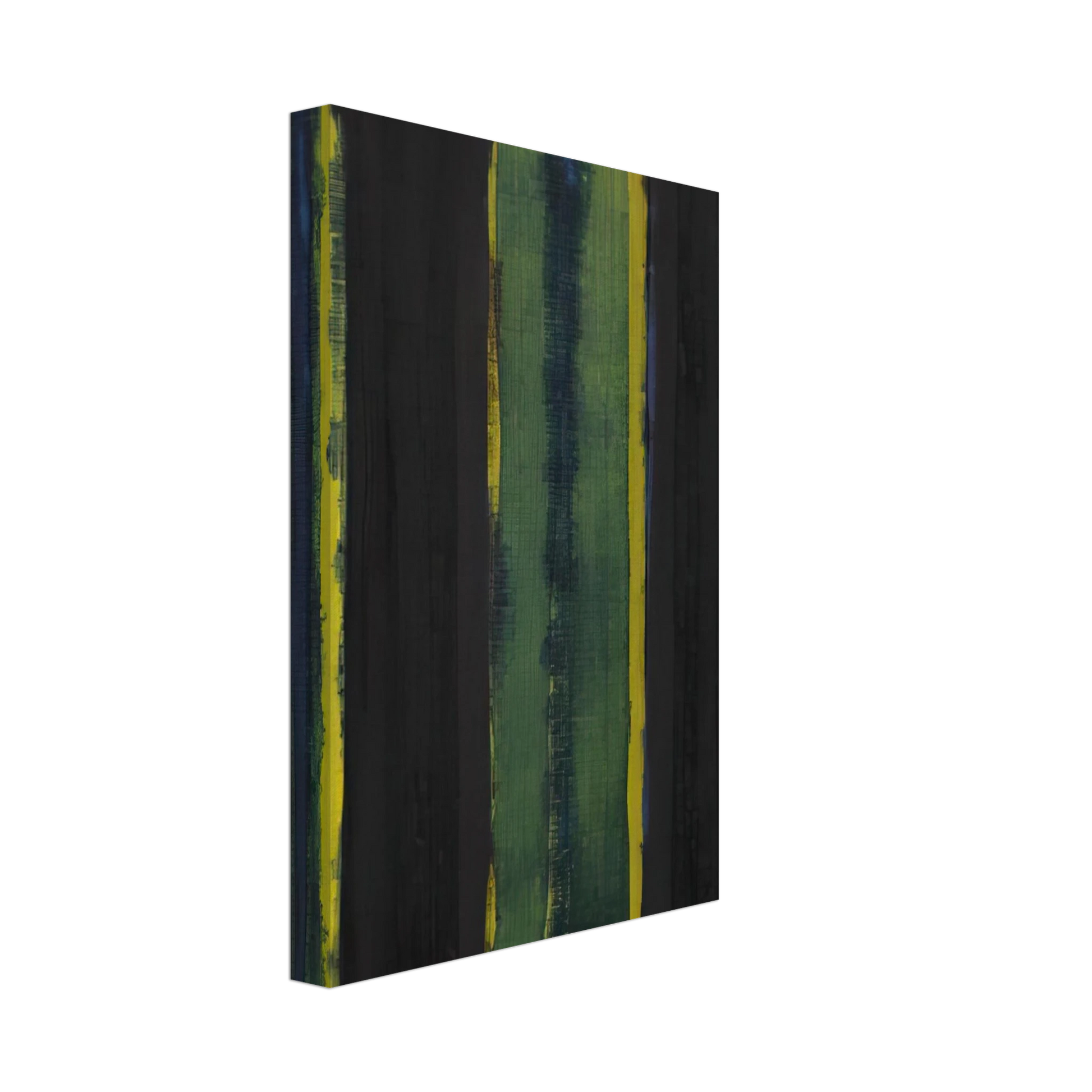 Yun Hyong-keun - Untitled - 1970 Canvas - 70x100 cm / 28x40 inches-canvas