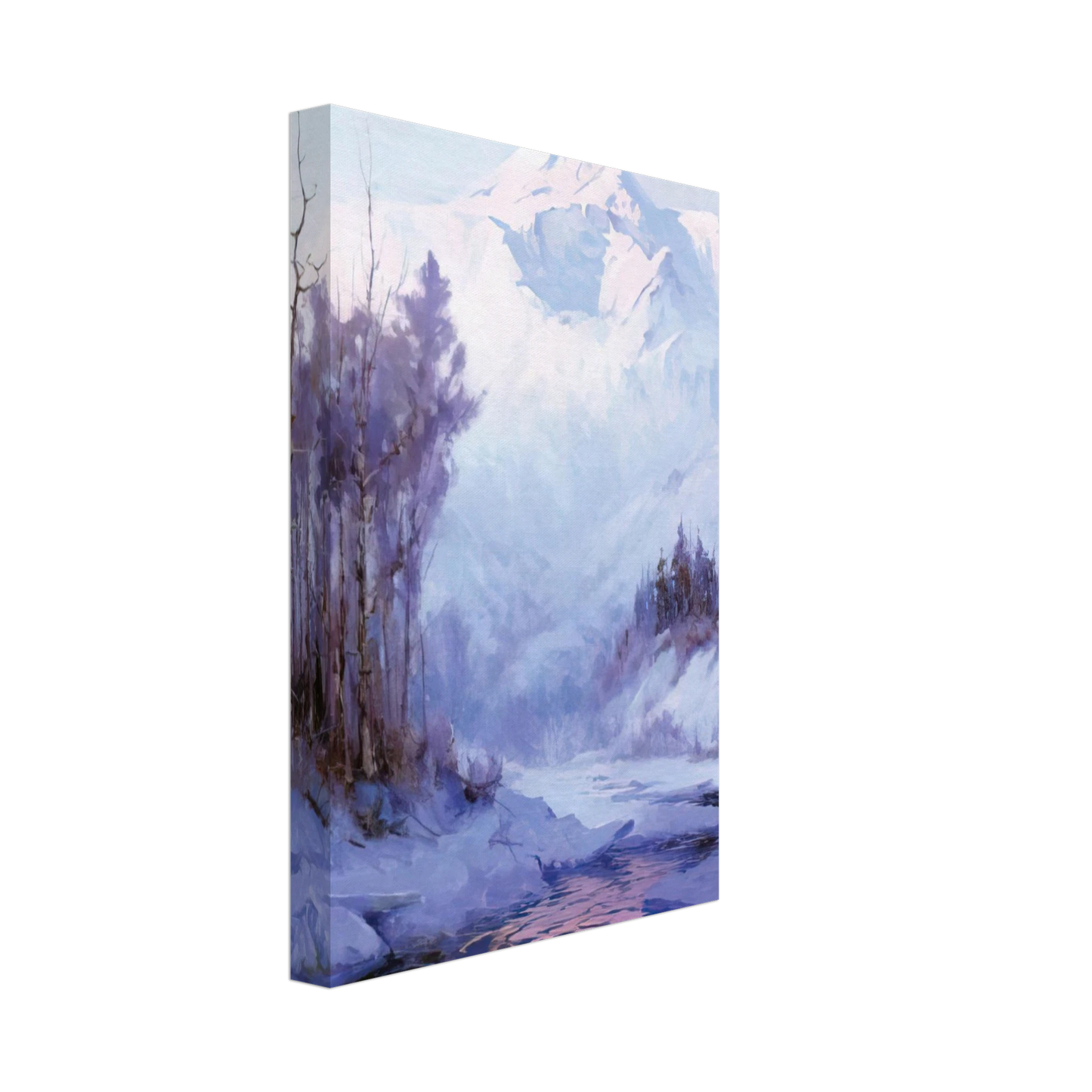 Sydney Laurence - The Breakup - Romanticism Canvas - 40x60 cm / 16x24 inches-canvas