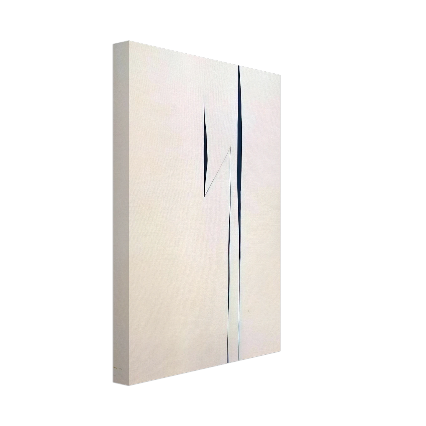 Georgia O'Keeffe - Black Lines 1 Canvas - 40x60 cm / 16x24 inches-canvas