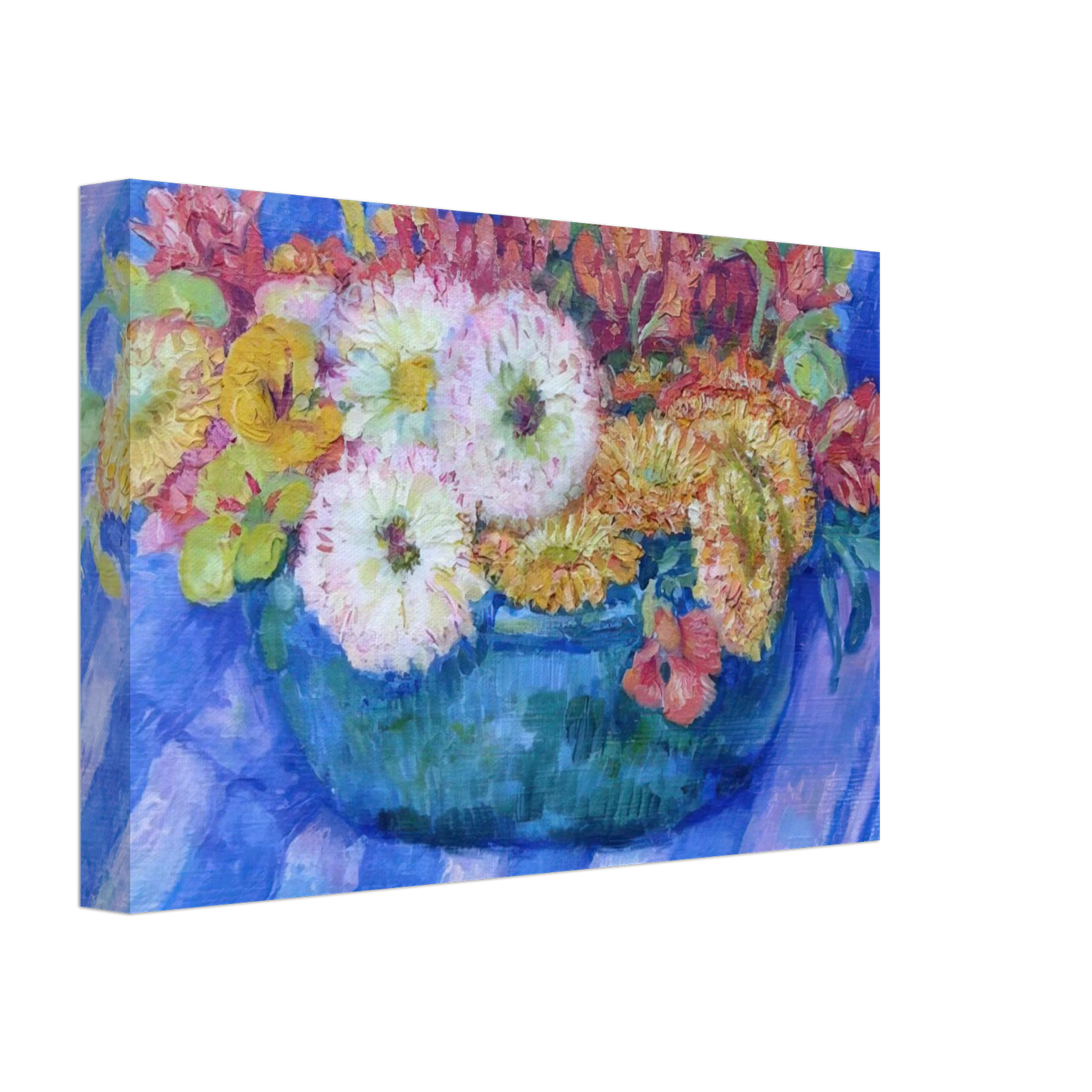 Theo van Rysselberghe - YELLOW BOUQUET 1917 Canvas - 70x100 cm / 28x40 inches-canvas