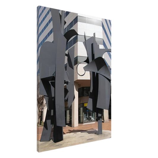 Louise Nevelson - SKY LANDSCAPE 1988 Canvas - 20x30 cm / 8x12 inches-canvas