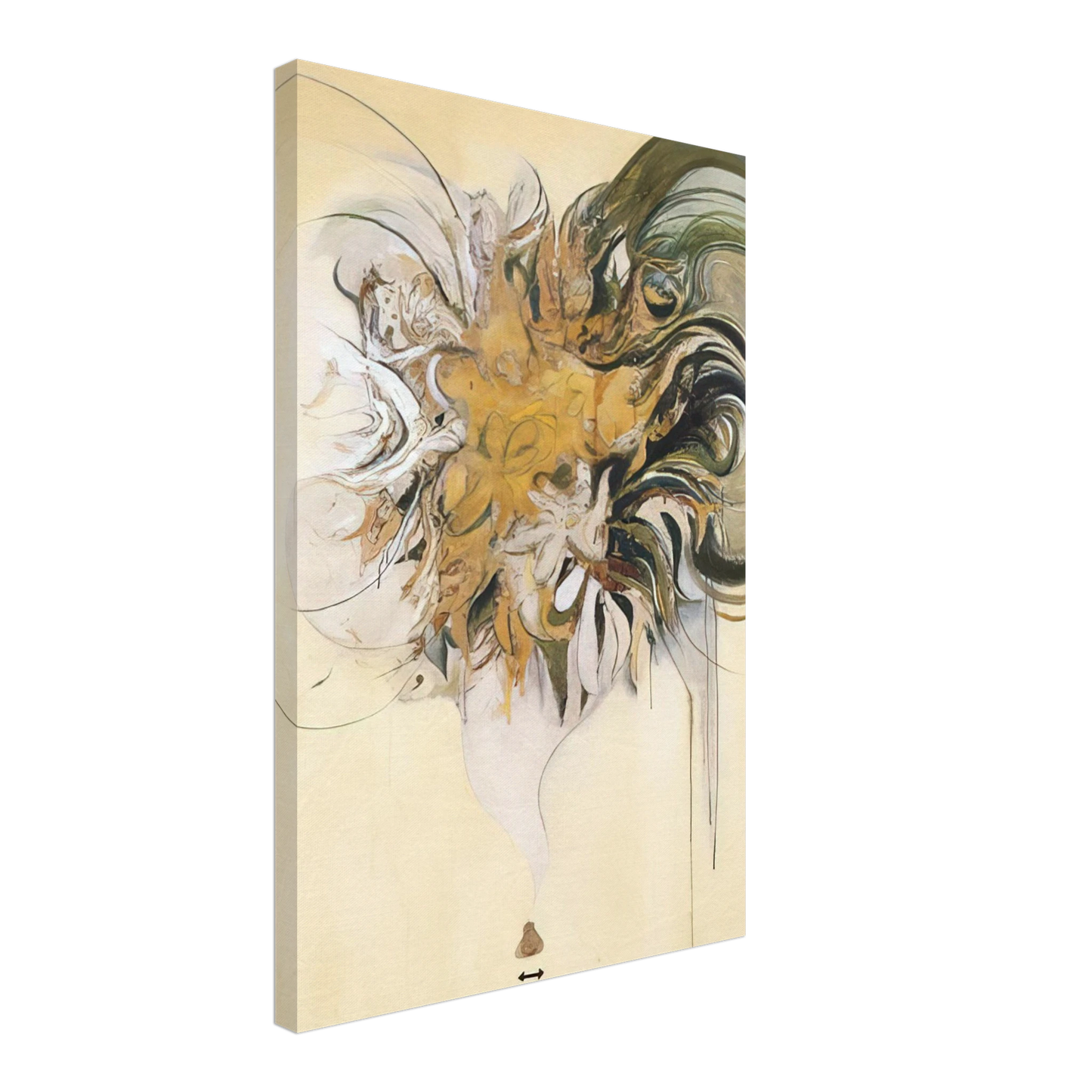 Brett Whiteley - Listening to Nature - 1964 Canvas - 70x100 cm / 28x40 inches-canvas