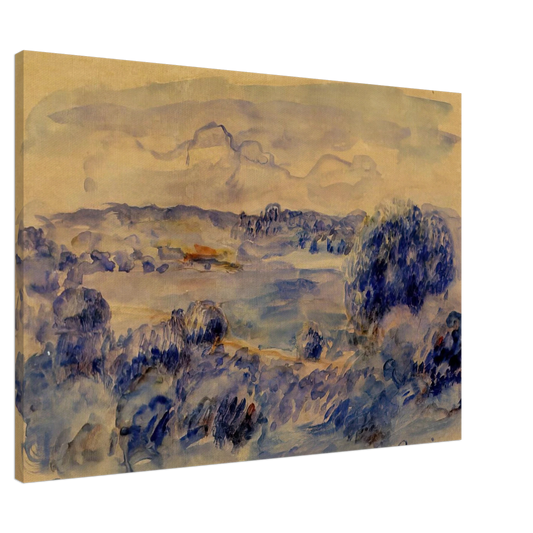 Pierre-Auguste Renoir - Guernsey Landscape Canvas - 20x30 cm / 8x12 inches-canvas