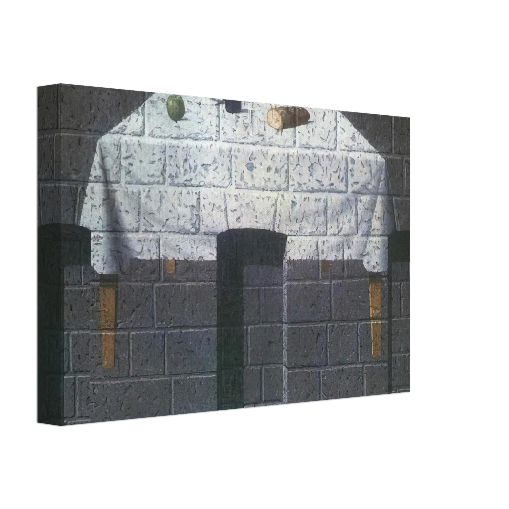 Rene Magritte - THE ENDEARING TRUTH 1966 Canvas - 40x60 cm / 16x24 inches-canvas