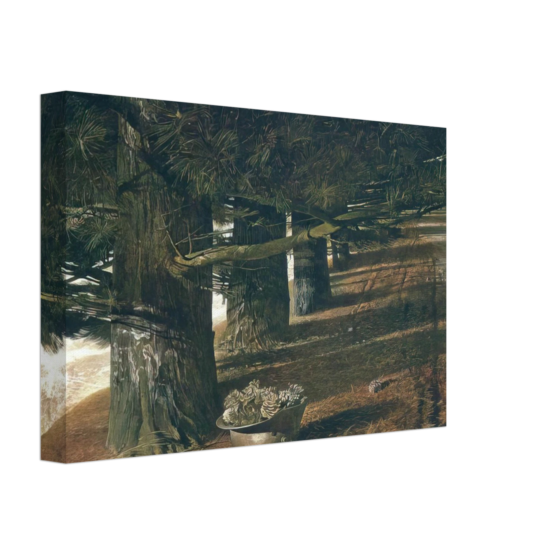 Andrew Wyeth - PINE BARON Canvas - 40x60 cm / 16x24 inches-canvas