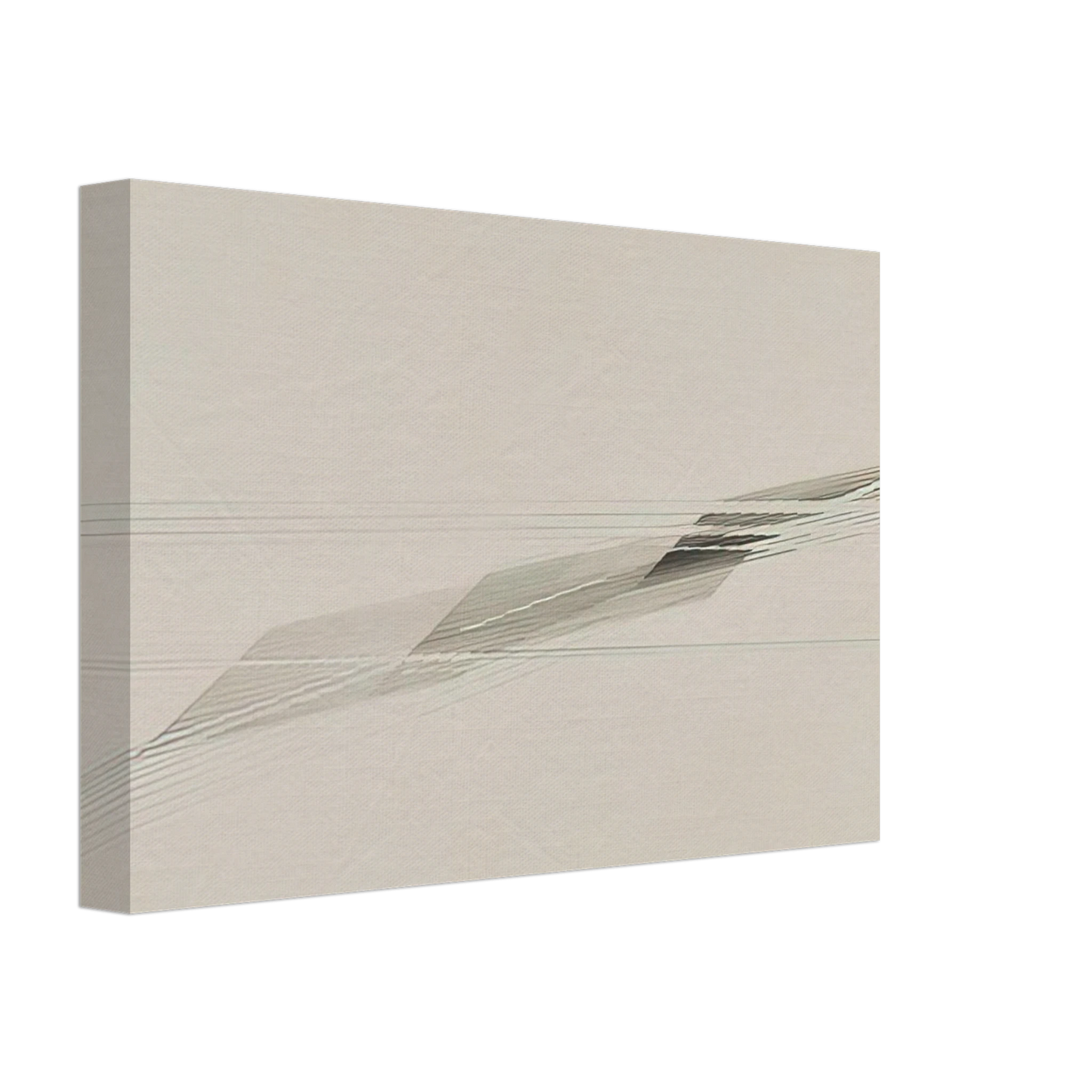 Nasreen Mohamedi - Untitled - Minimalism Canvas - 40x60 cm / 16x24 inches-canvas