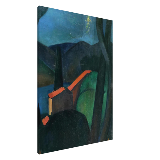 Andre Derain - MARTIGUES LANDSCAPE 1908 Canvas - 20x30 cm / 8x12 inches-canvas