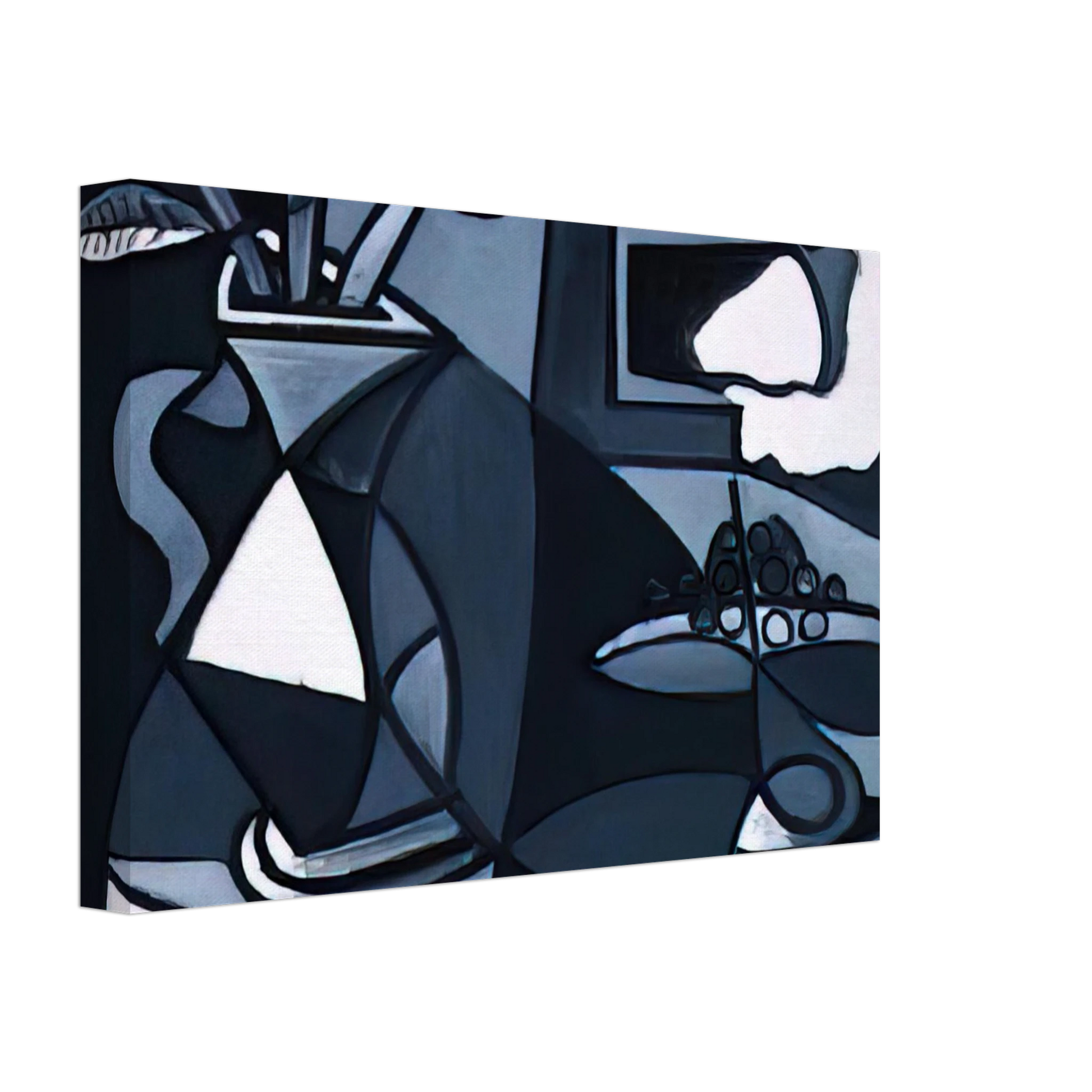 Pablo Picasso - Vase with flowers Canvas - 70x100 cm / 28x40 inches-canvas