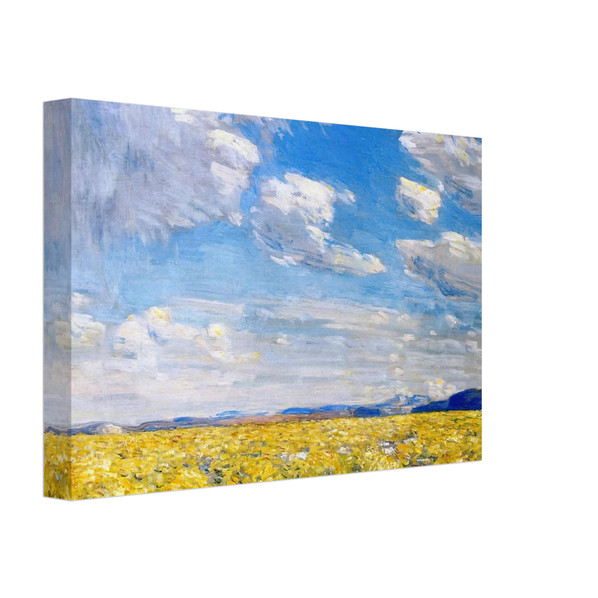 Childe Hassam - Afternoon Sky, Harney Desert Canvas - 70x100 cm / 28x40 inches-canvas