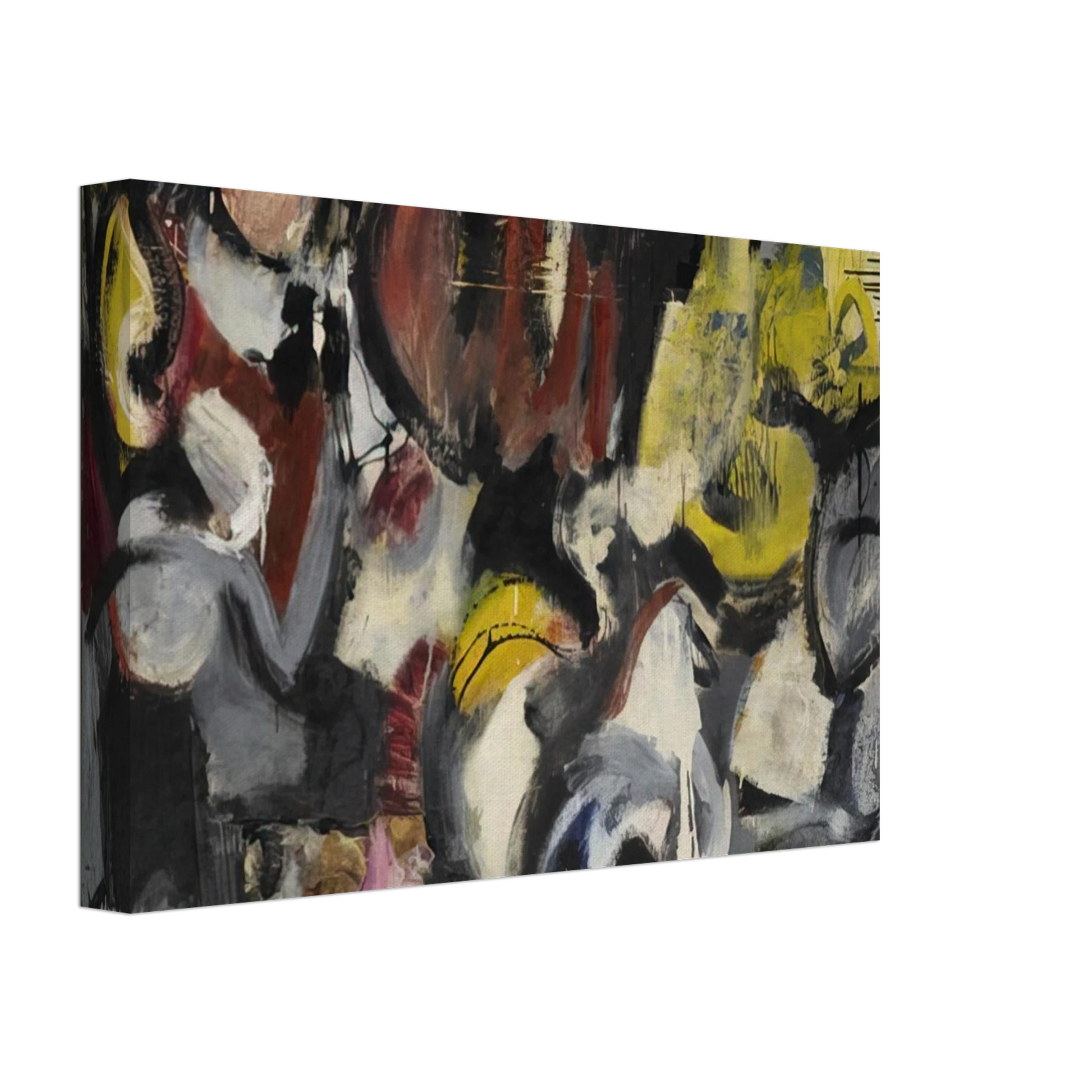 Grace Hartigan - Months and Moons Canvas - 40x60 cm / 16x24 inches-canvas