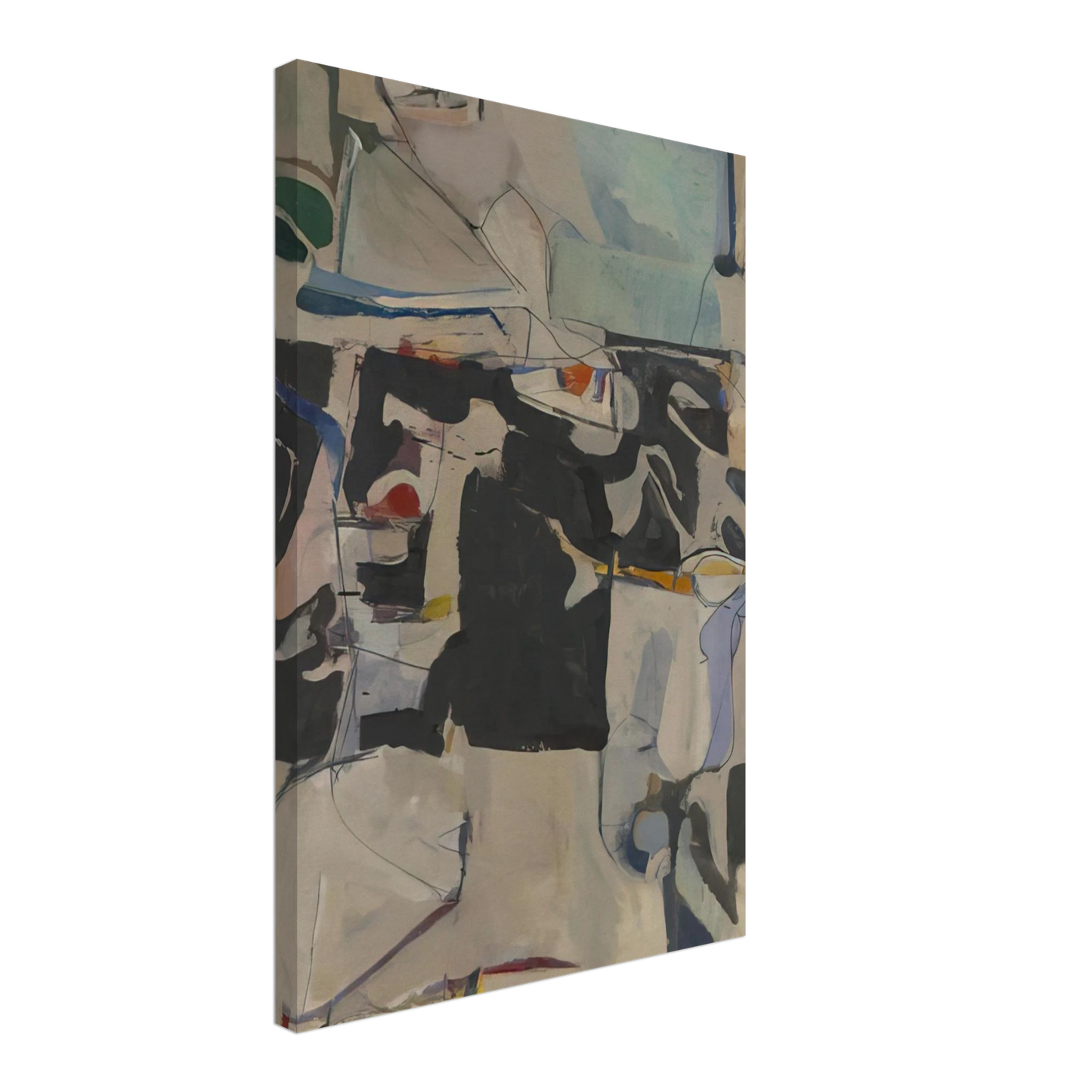 Richard Diebenkorn - Urbana #6 Canvas - 40x60 cm / 16x24 inches-canvas