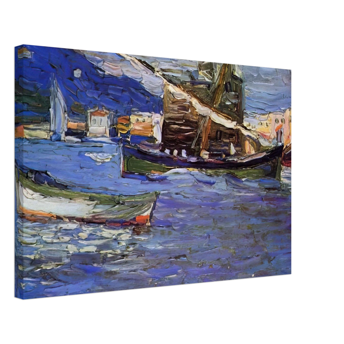 Wassily Kandinsky - RAPALLO GRAUER DAY 1905 Canvas - 70x100 cm / 28x40 inches-canvas