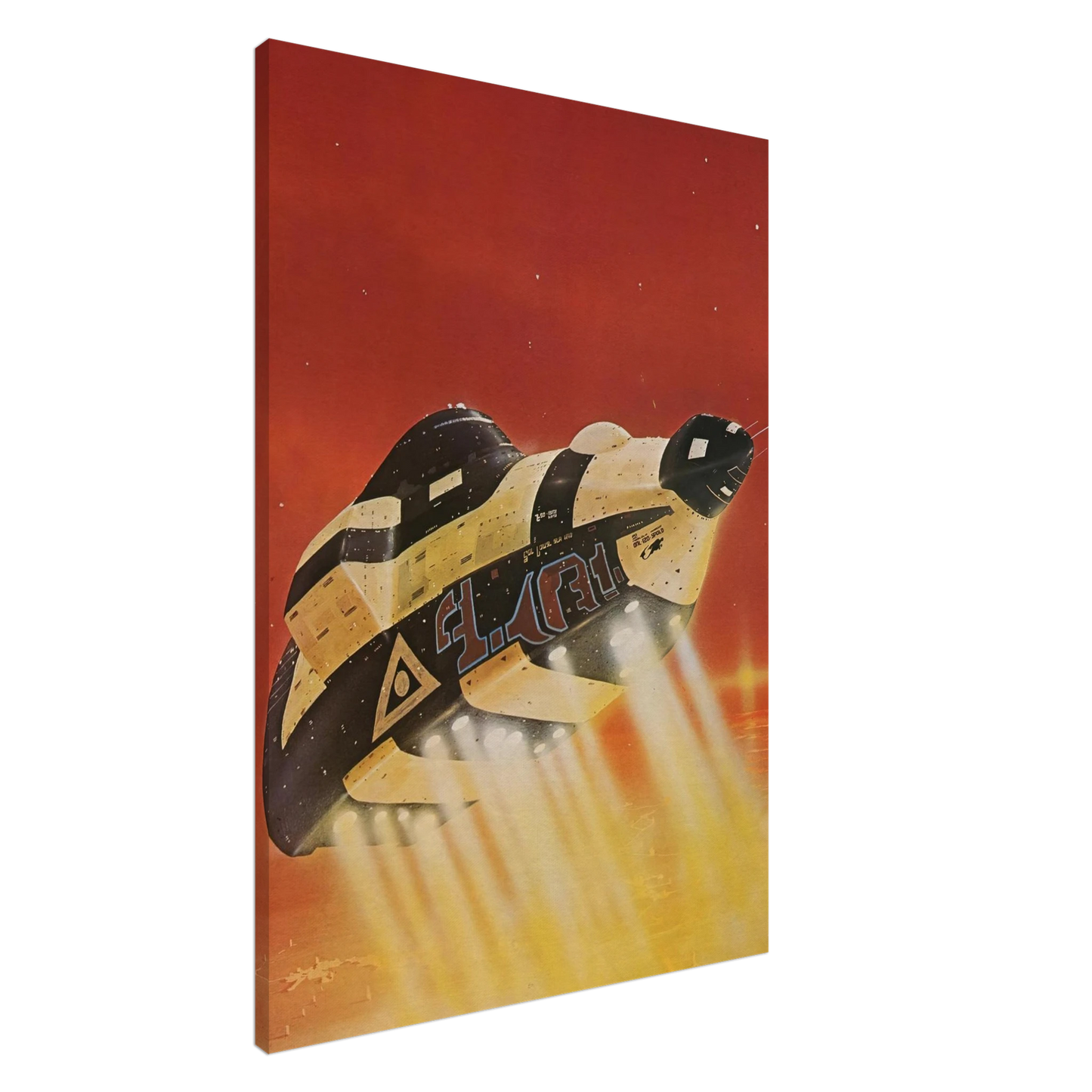 Chris Foss - Chris Foss Canvas - 20x30 cm / 8x12 inches-canvas