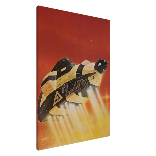 Chris Foss - Chris Foss Canvas - 20x30 cm / 8x12 inches-canvas