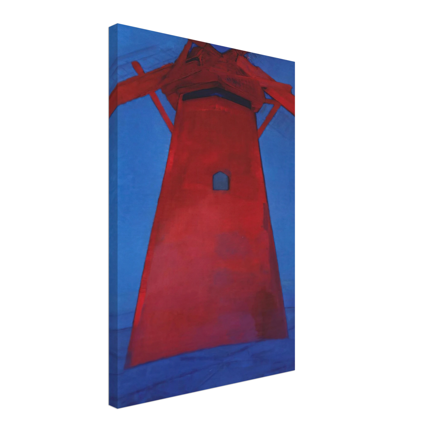 Piet Mondrian - The Red Mill Canvas - 70x100 cm / 28x40 inches-canvas