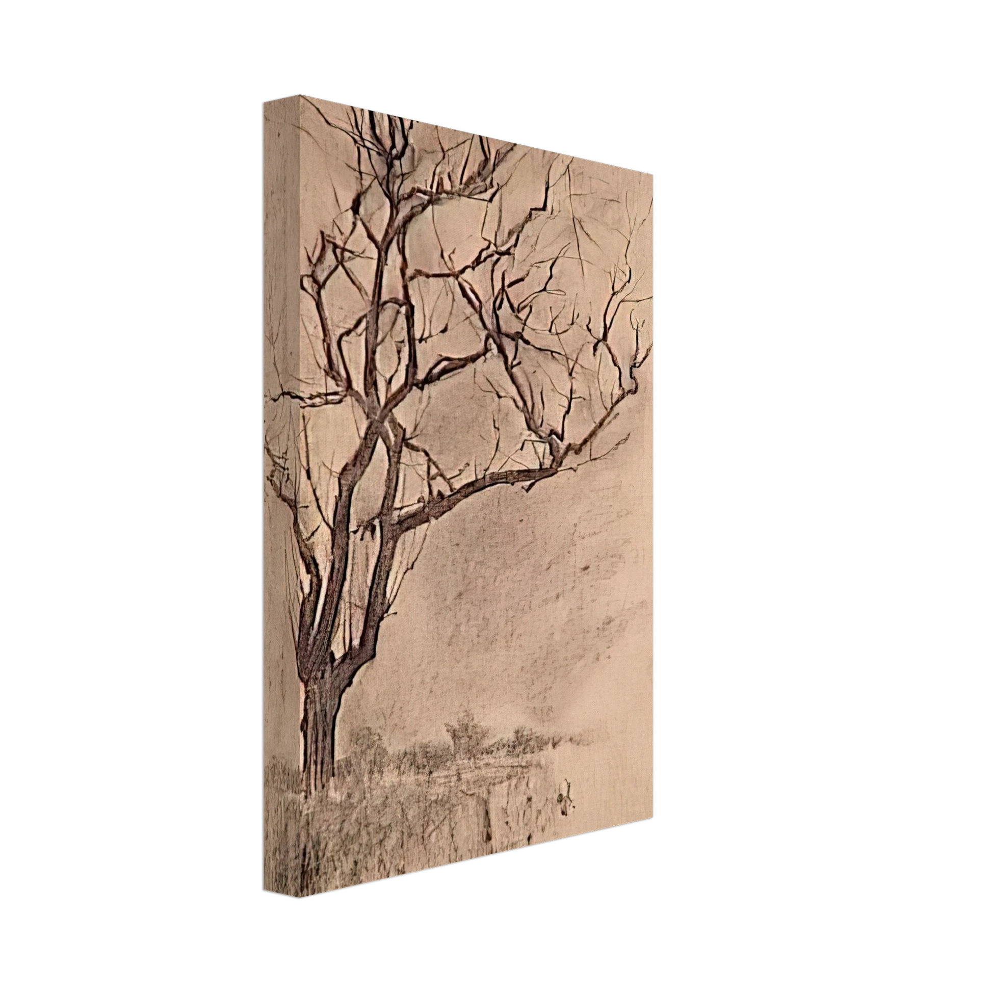 Piet Mondrian - Design for the Church of St. Jacob Canvas - 70x100 cm / 28x40 inches-canvas