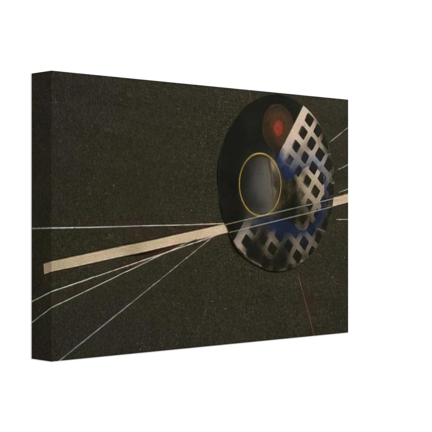 Laszlo Moholy-Nagy - Emery Paper collage Canvas - 40x60 cm / 16x24 inches-canvas