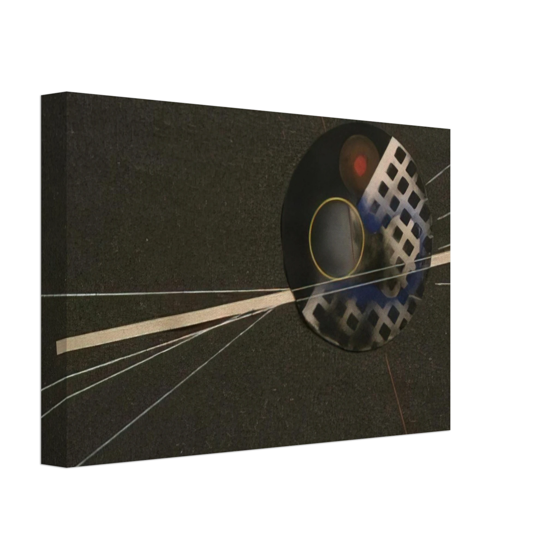 Laszlo Moholy-Nagy - Emery Paper collage Canvas - 40x60 cm / 16x24 inches-canvas