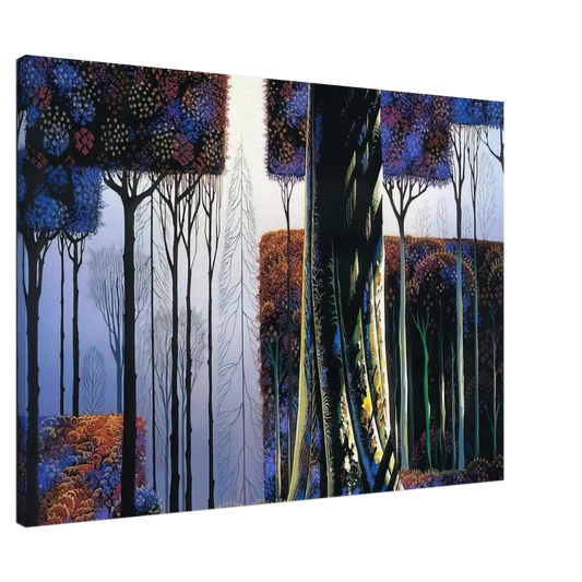 Eyvind Earle - Ancient Forest Canvas - 20x30 cm / 8x12 inches-canvas
