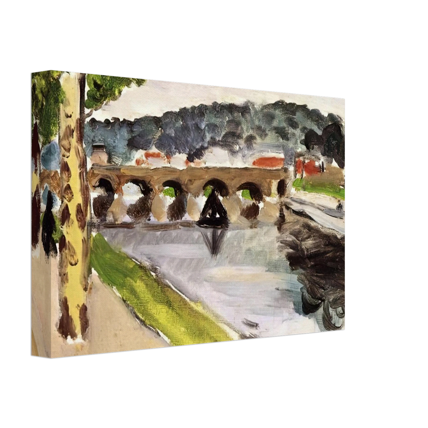 Henri Matisse - PARADE PLATANES 1917 Canvas - 70x100 cm / 28x40 inches-canvas