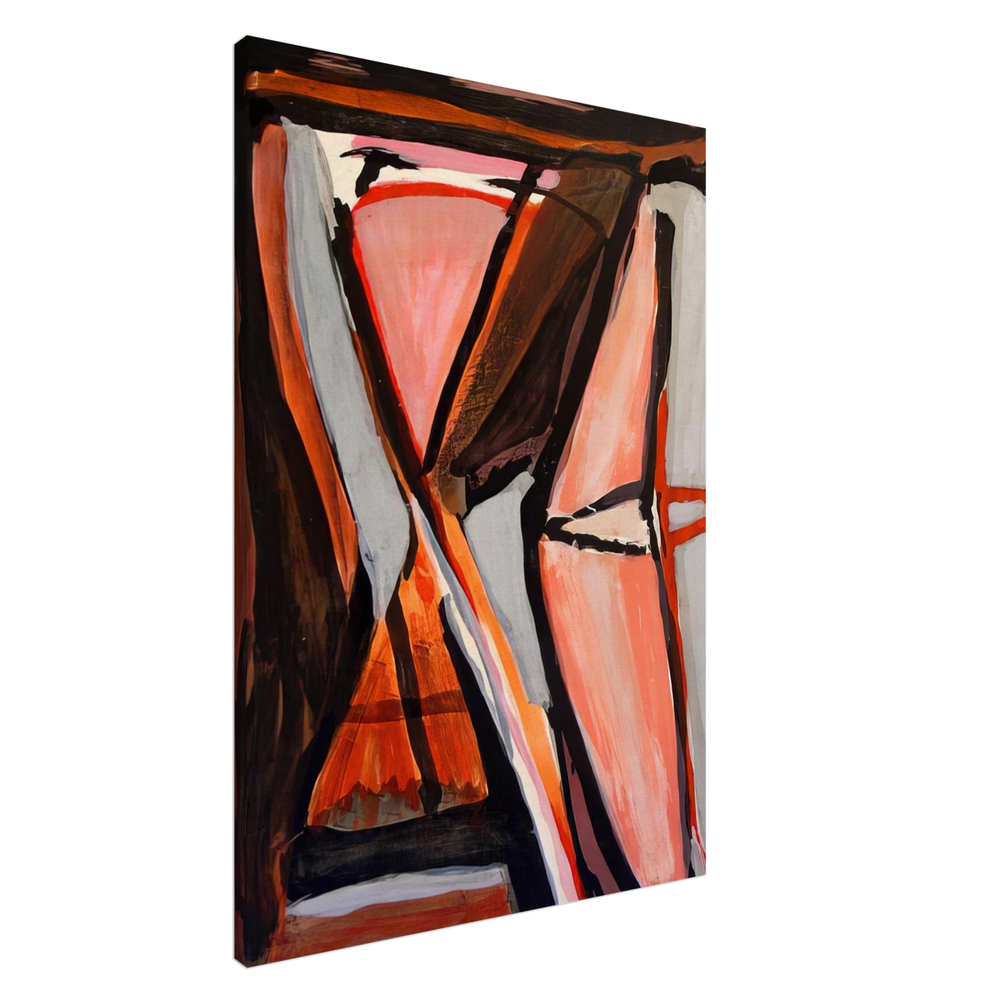 Bram van Velde - L'attrait - 1978 Canvas - 20x30 cm / 8x12 inches-canvas