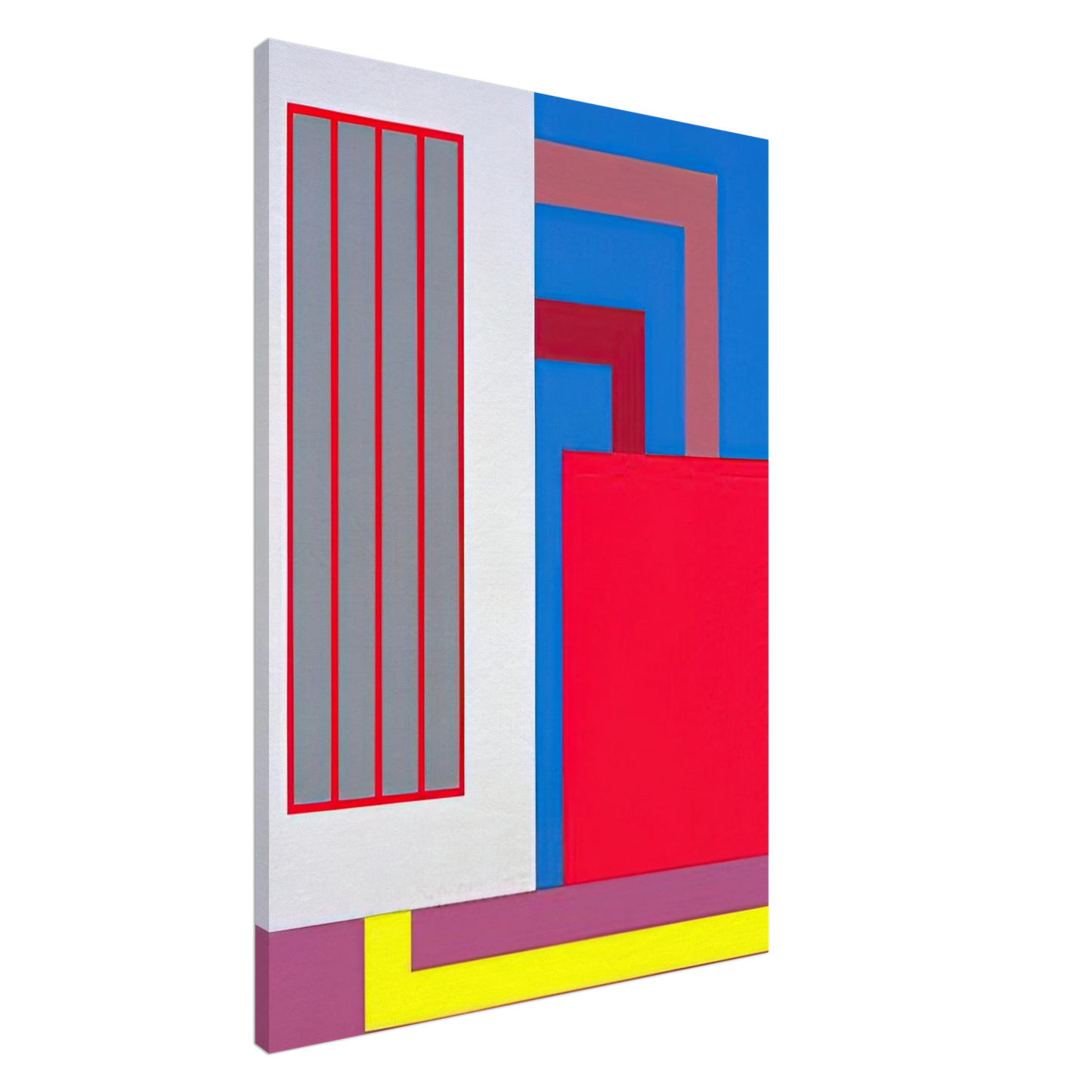 Peter Halley - Lost in Translation - 2004 Canvas - 20x30 cm / 8x12 inches-canvas