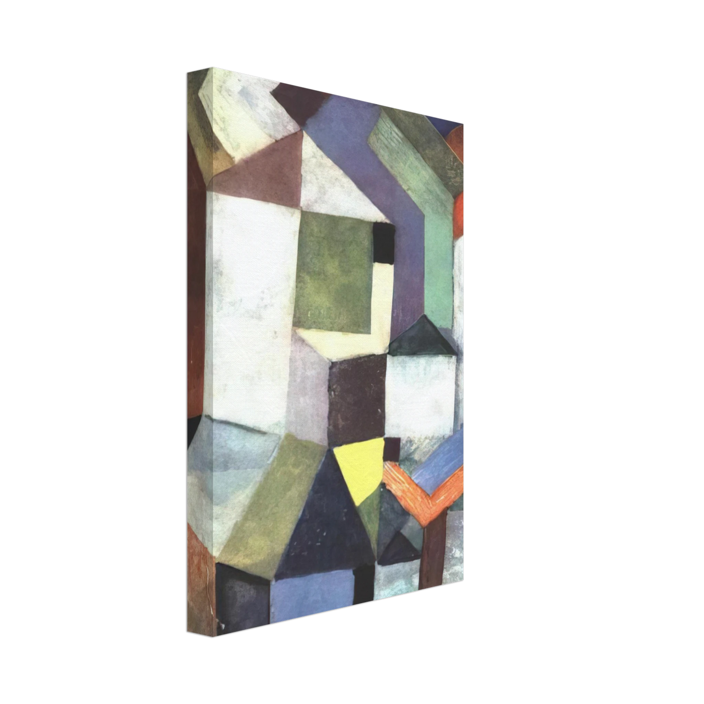 Paul Klee - PIOUS NORTHERN LANDSCAPE 1917 Canvas - 40x60 cm / 16x24 inches-canvas