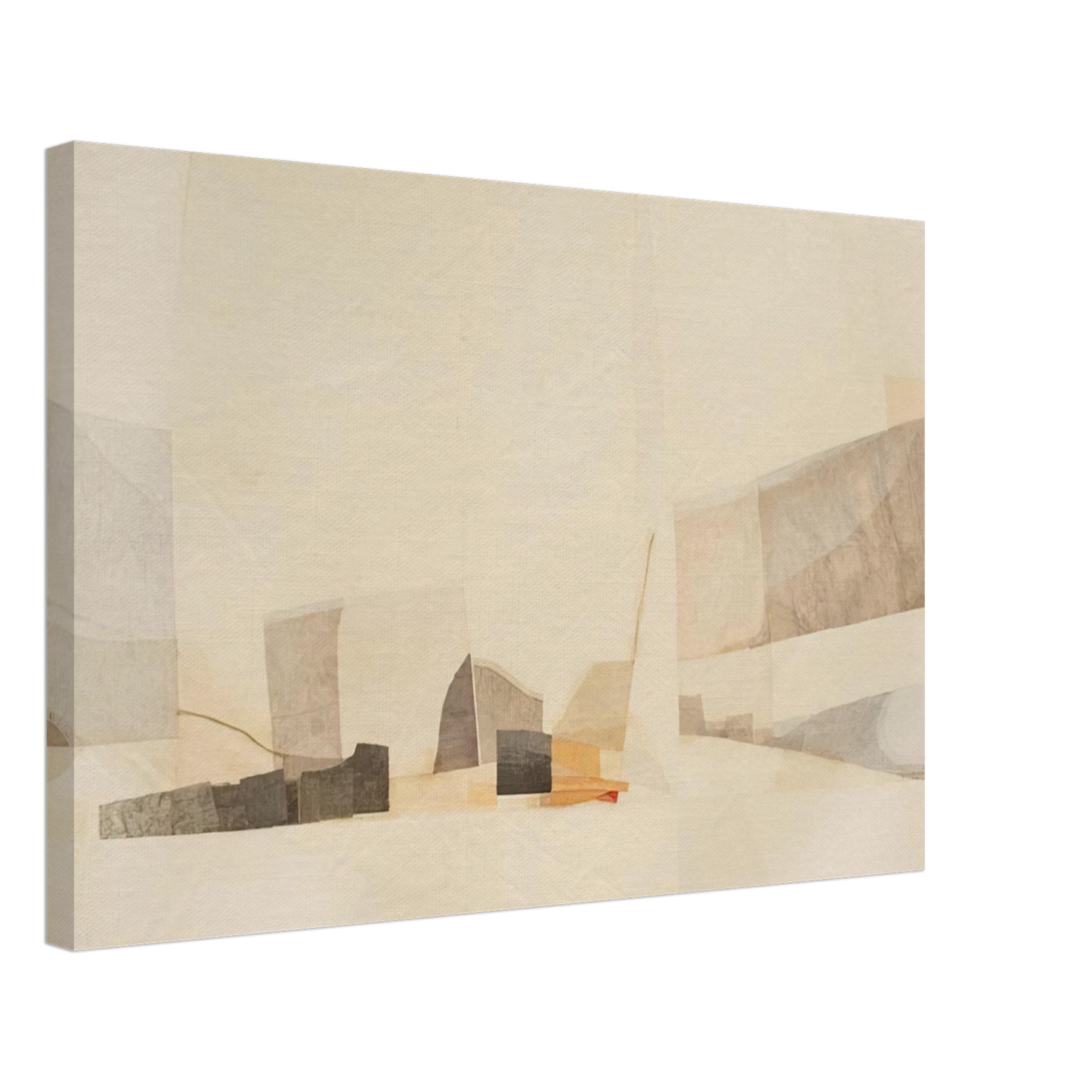 Kenzo Okada - Untitled - Abstract Expressionism Canvas - 70x100 cm / 28x40 inches-canvas