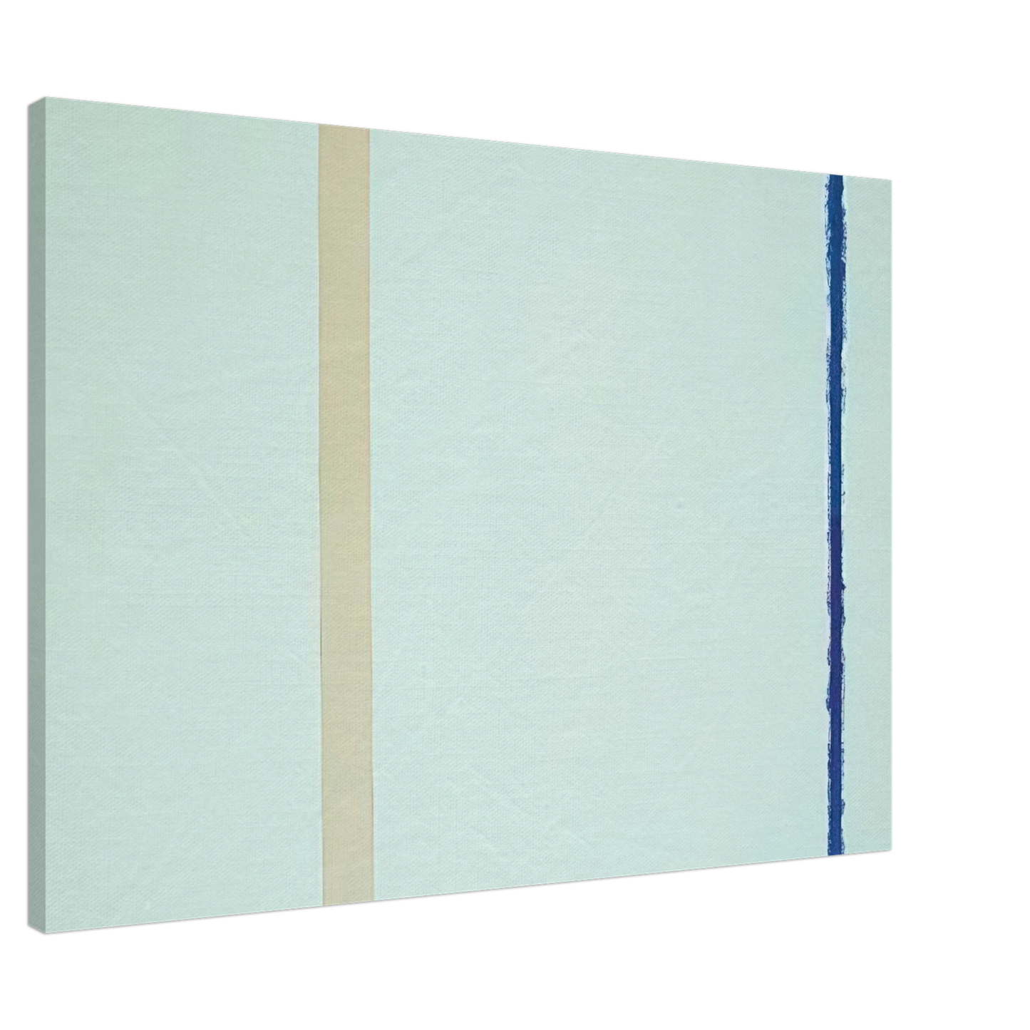 Barnett Newman - White Fire I Canvas - 20x30 cm / 8x12 inches-canvas