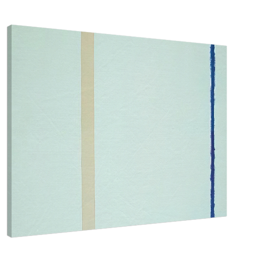 Barnett Newman - White Fire I Canvas - 20x30 cm / 8x12 inches-canvas